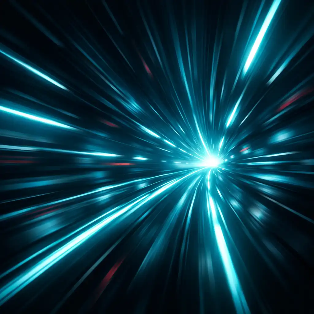 Extrém sebesség neon csíkokkal